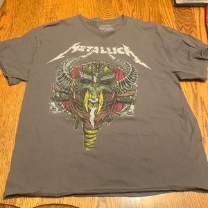 Metallica wear ever I may roam t shirt gray size Large